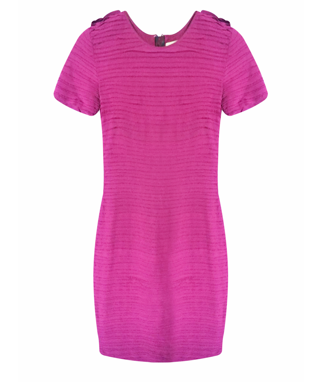 BURBERRY Розовое шелковое повседневное платье, фото 1