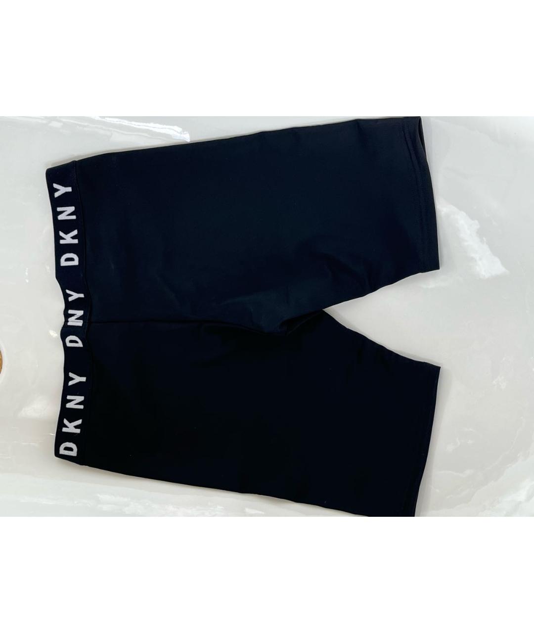 DKNY Черные полиэстеровые брюки и шорты, фото 2