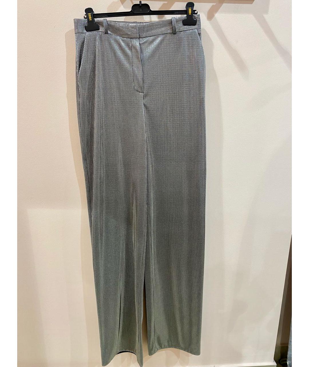 KARL LAGERFELD Серебрянный полиэстеровый костюм с брюками, фото 9