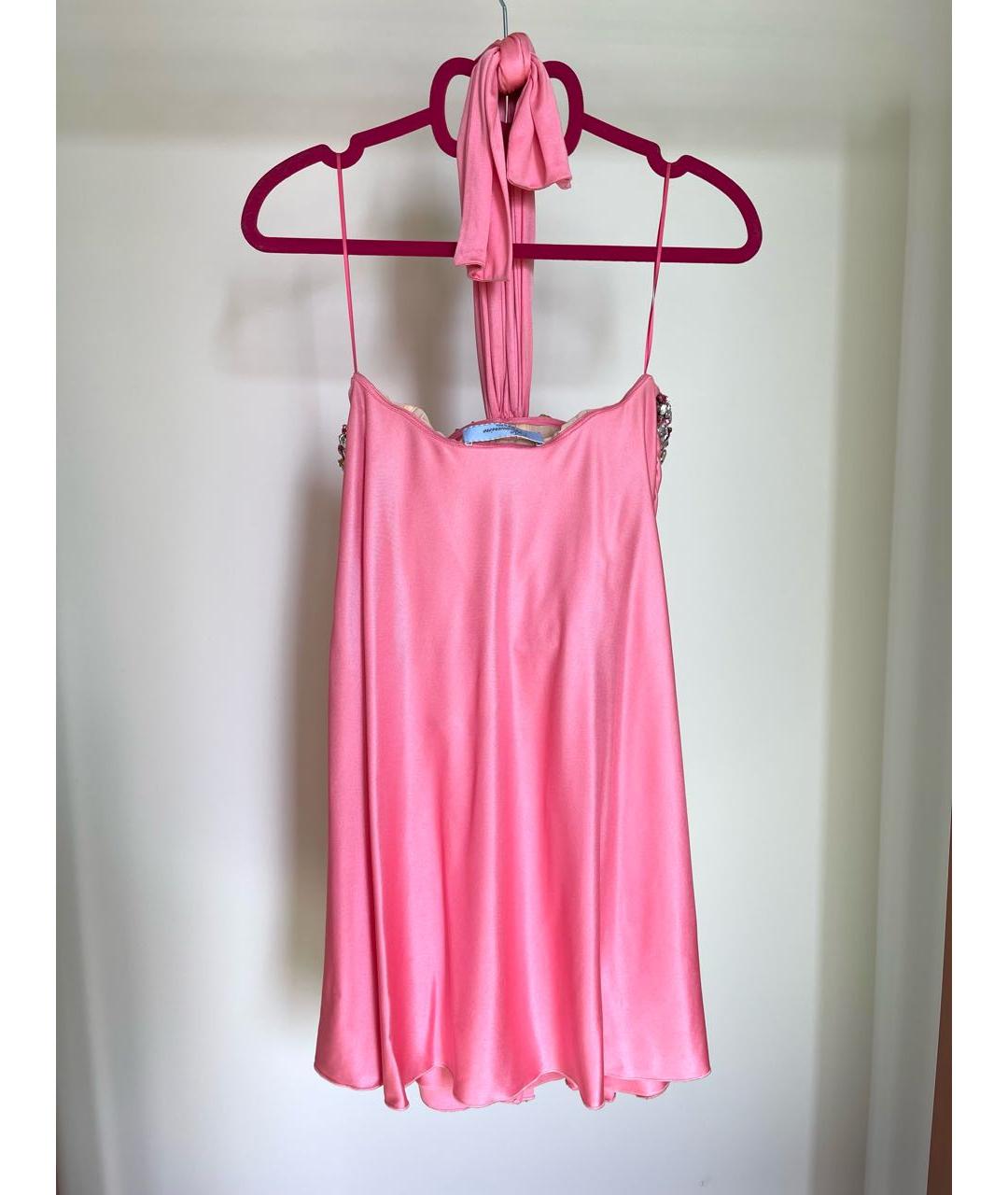 BLUMARINE Розовое вечернее платье, фото 2