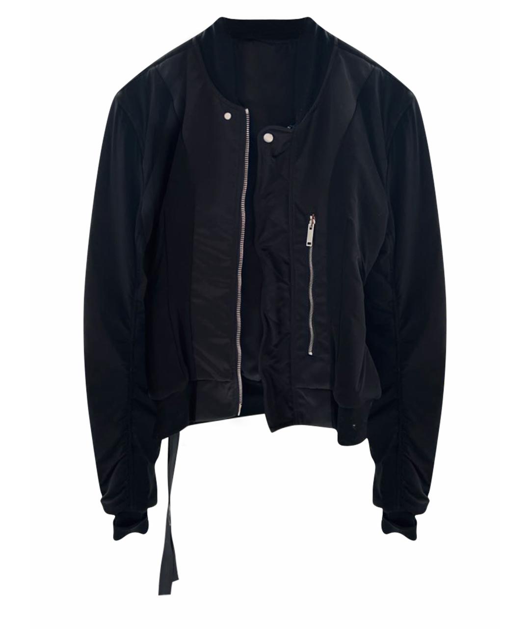 UNRAVEL PROJECT Черная полиамидовая куртка, фото 1