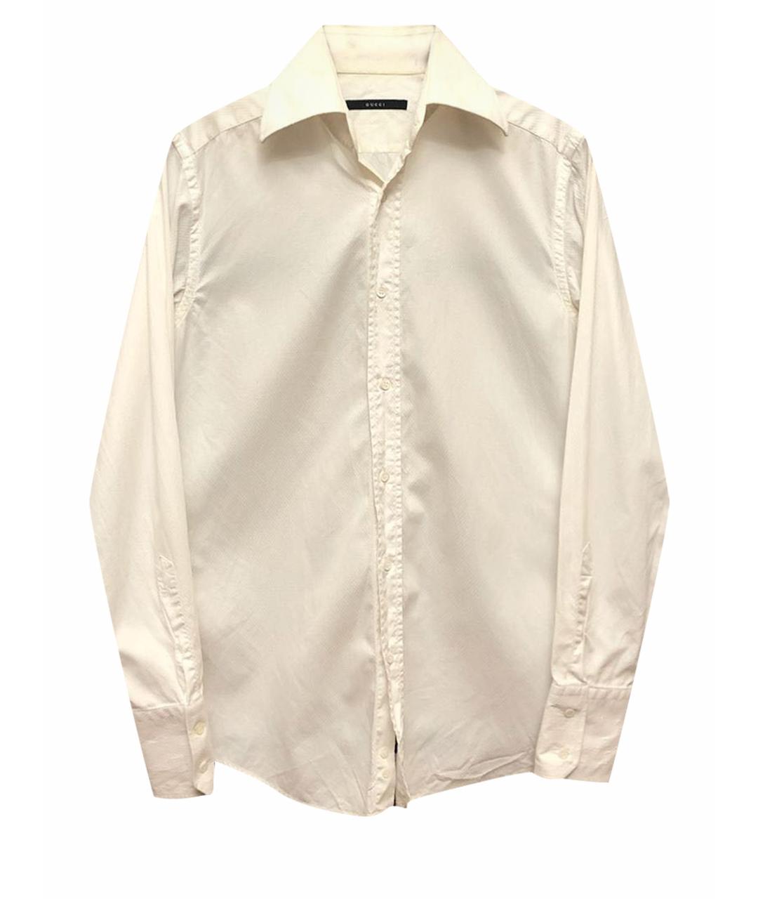 GUCCI Белая классическая рубашка, фото 1