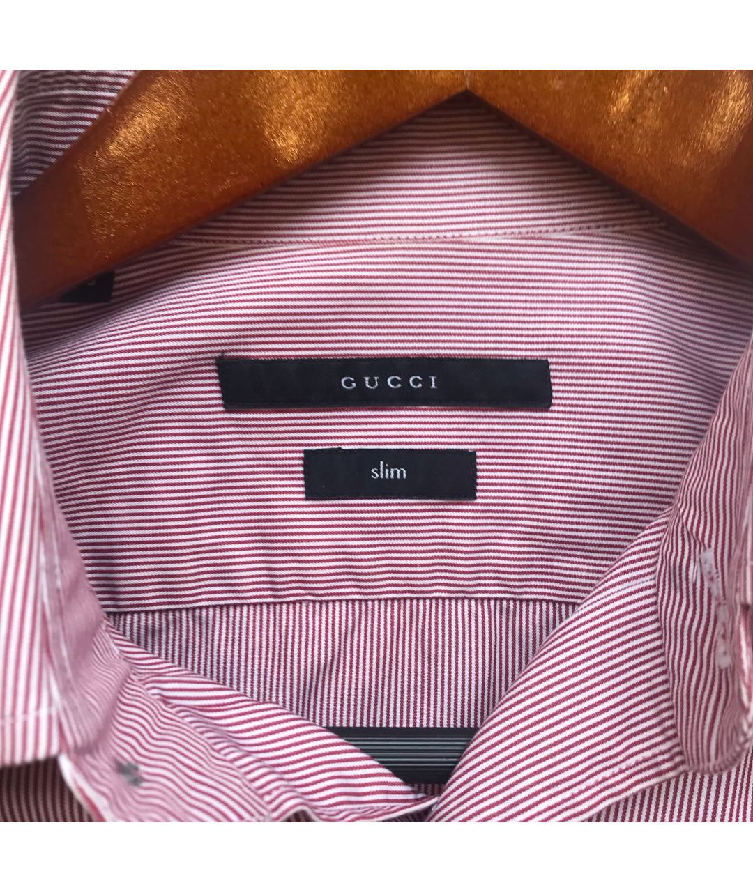 GUCCI Розовая хлопковая кэжуал рубашка, фото 3