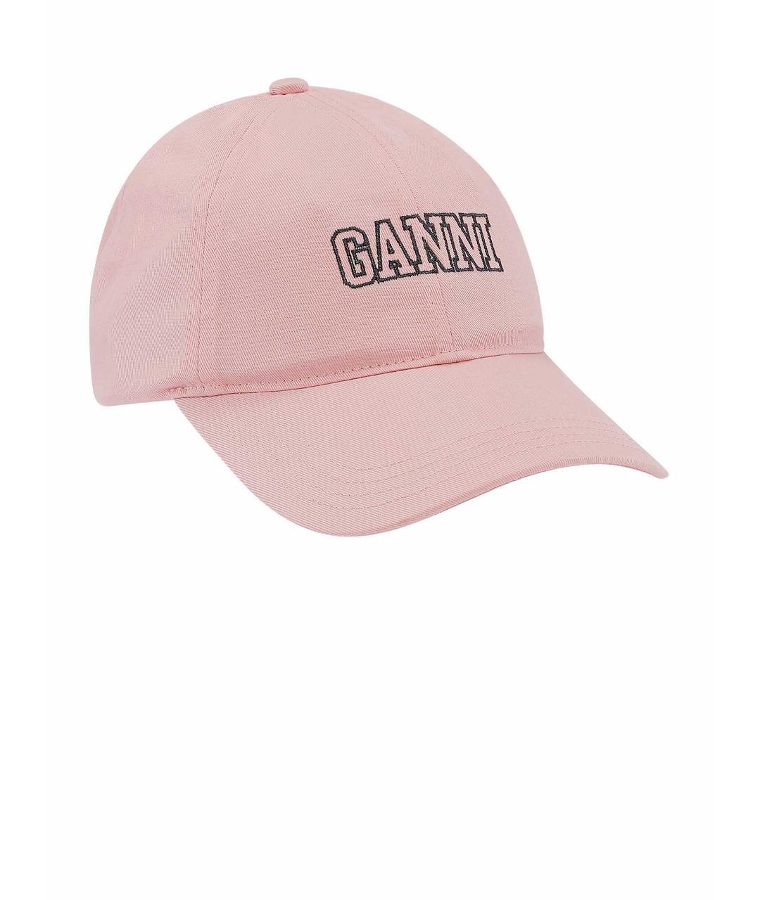 GANNI Розовая кепка, фото 1