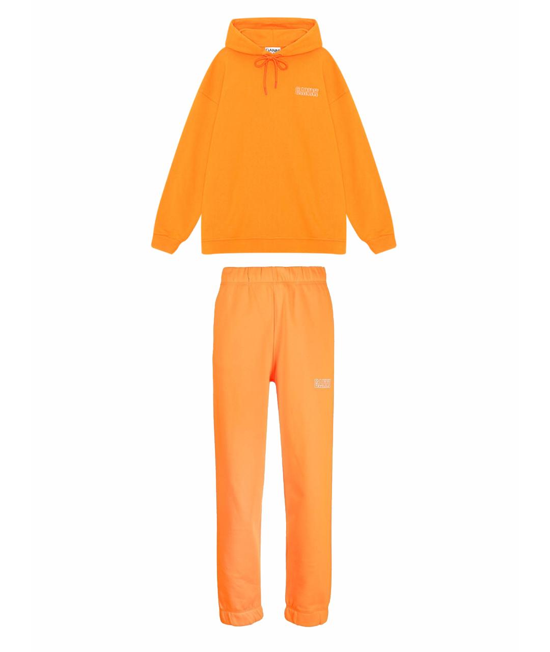 GANNI Оранжевый спортивные костюмы, фото 1