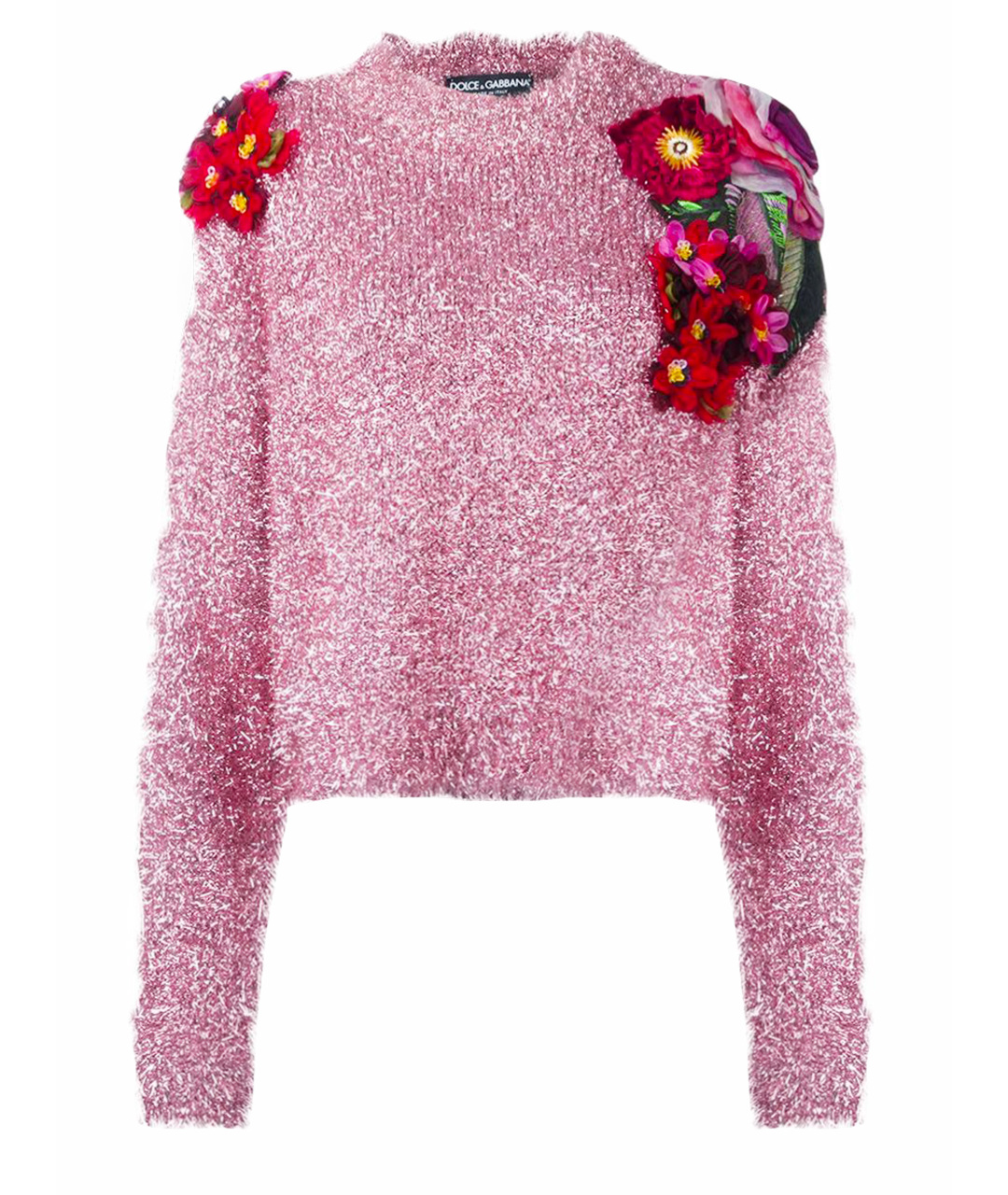 DOLCE&GABBANA Розовый джемпер / свитер, фото 1