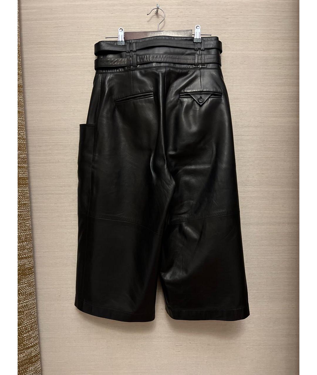 PROENZA SCHOULER Черные кожаные шорты, фото 2