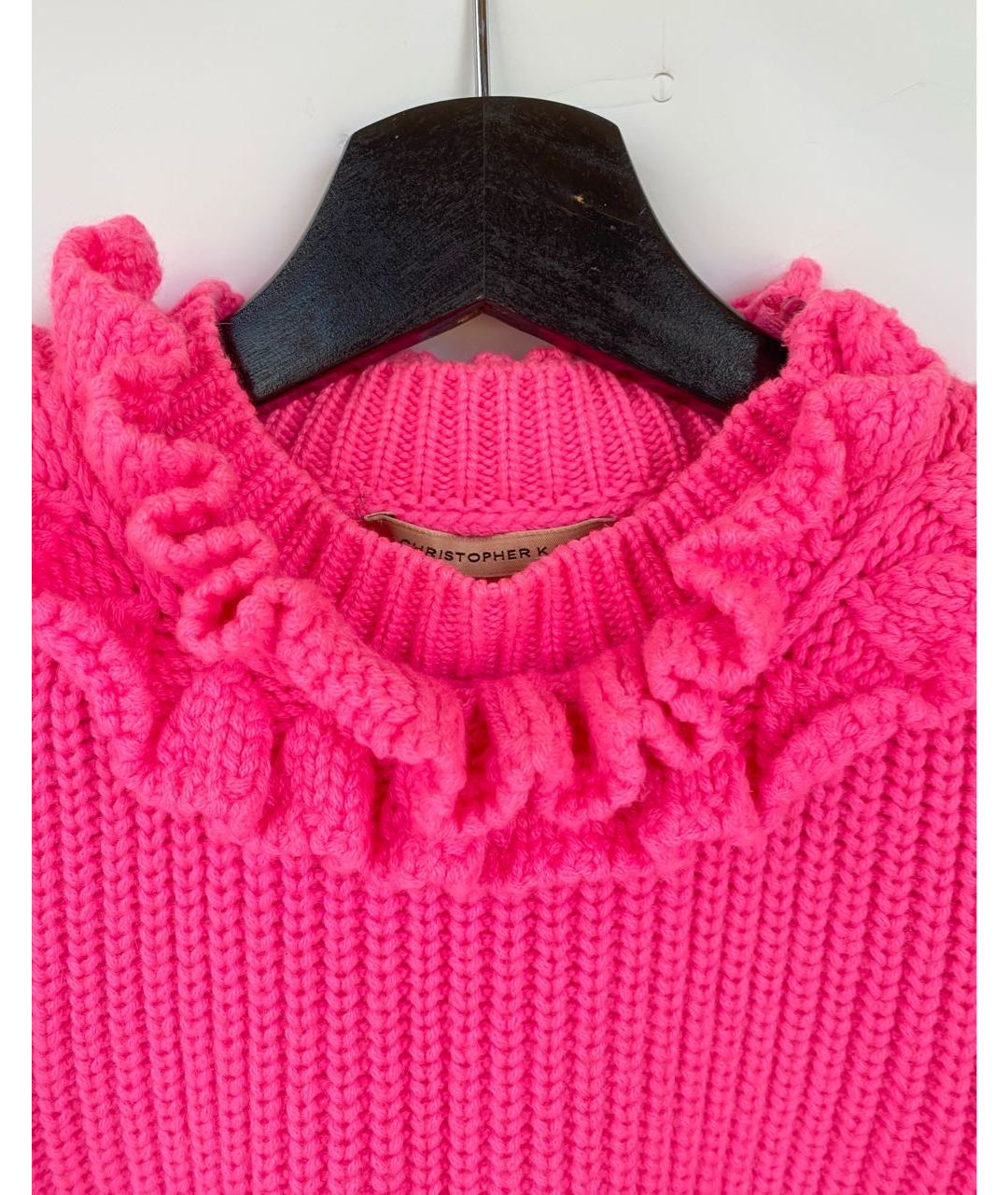 CHRISTOPHER KANE Розовый кашемировый джемпер / свитер, фото 3