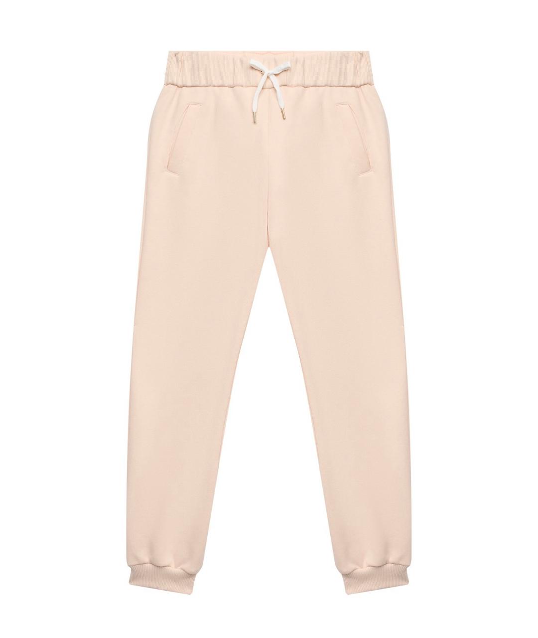 CHLOE Розовые хлопковые брюки и шорты, фото 1