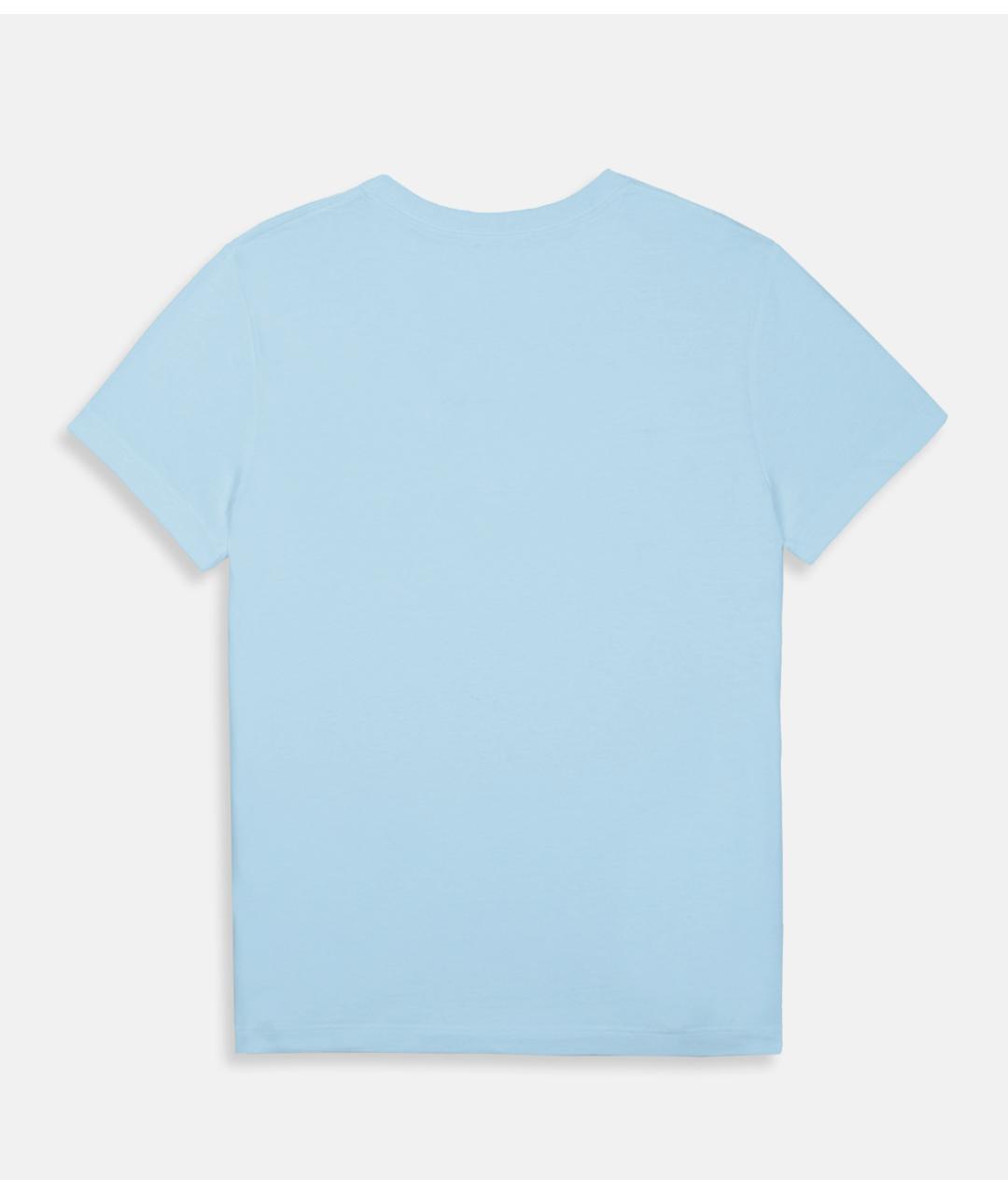 LANVIN Голубой хлопковый детская футболка / топ, фото 2
