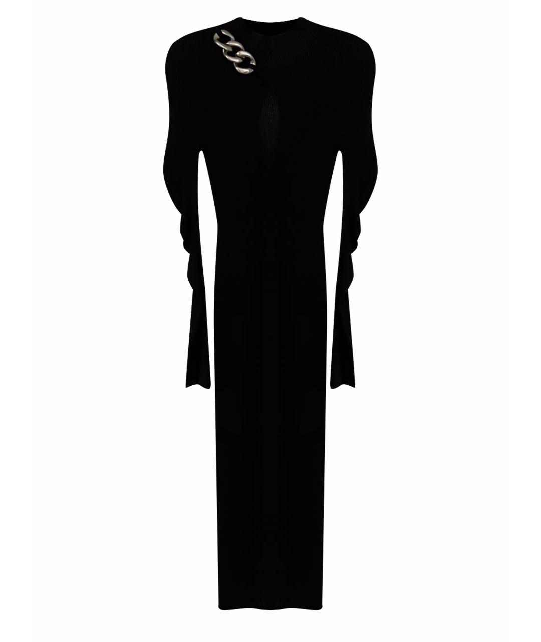 ALEXANDER WANG Черное полиэстеровое вечернее платье, фото 1