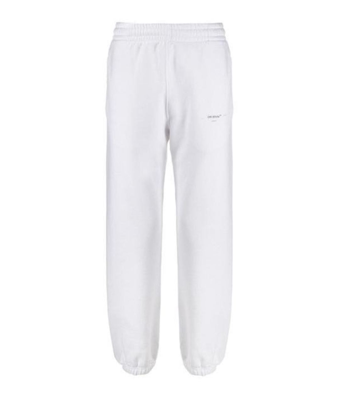 OFF-WHITE Белые прямые брюки, фото 1