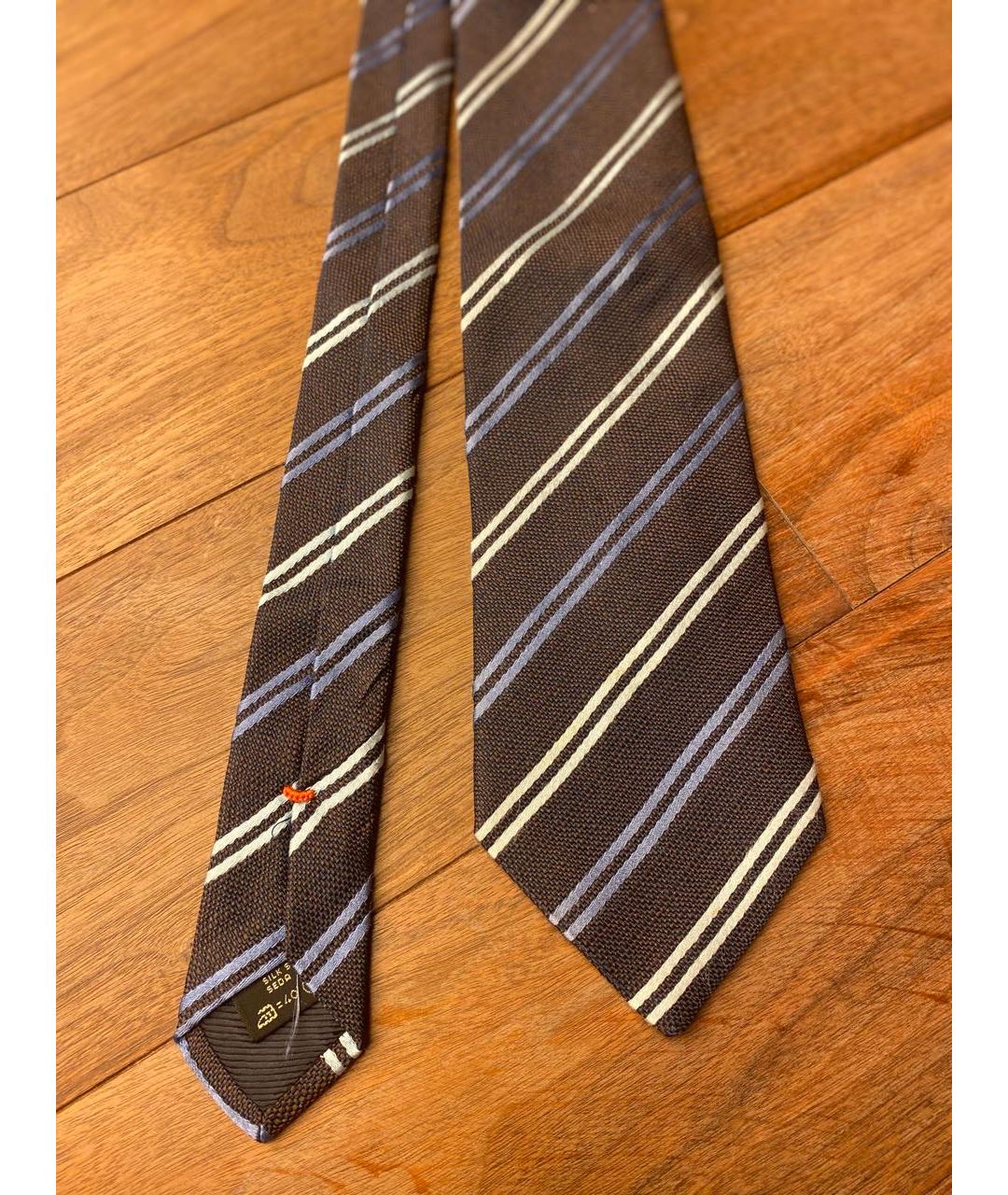 ERMENEGILDO ZEGNA Шелковый галстук, фото 2