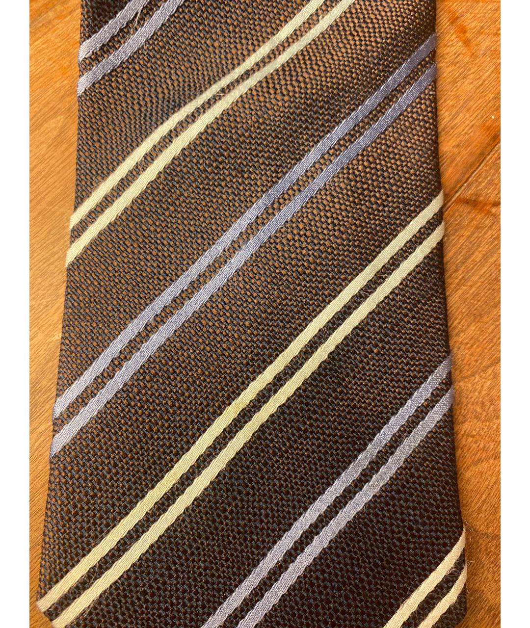 ERMENEGILDO ZEGNA Шелковый галстук, фото 4