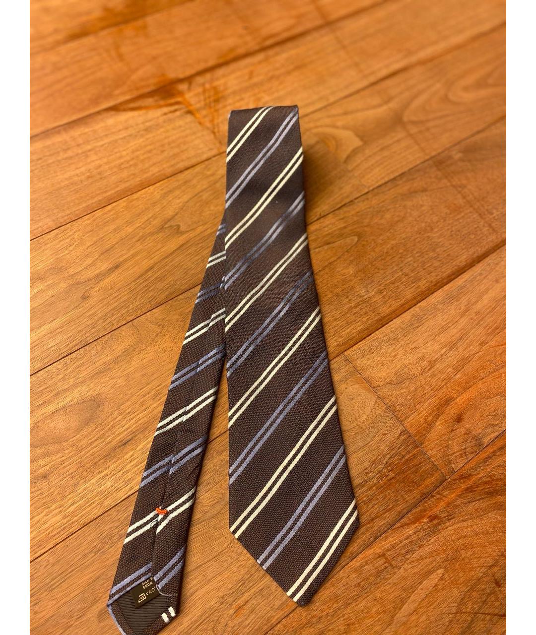 ERMENEGILDO ZEGNA Шелковый галстук, фото 5