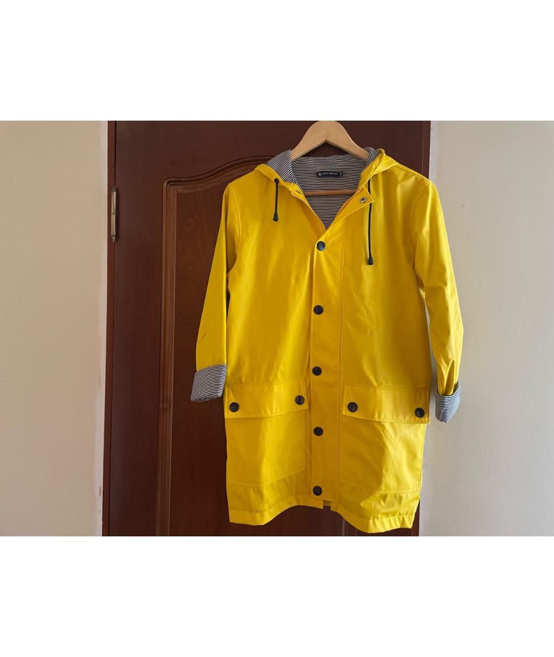 PETIT BATEAU KIDS Желтая полиэстеровая куртка, фото 6