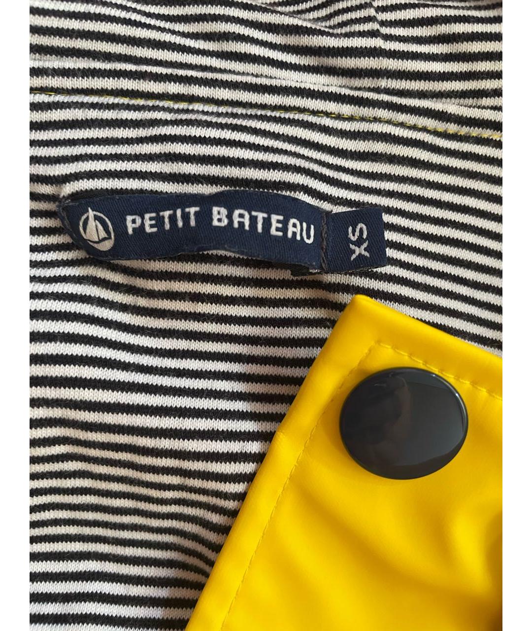 PETIT BATEAU KIDS Желтая полиэстеровая куртка, фото 3