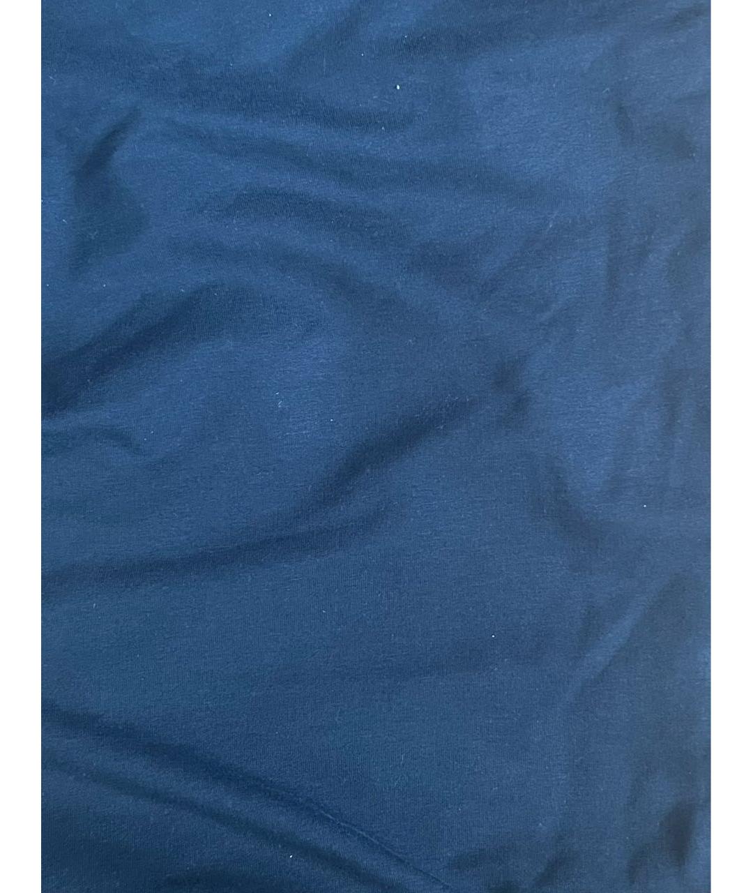 PLEIN SPORT Темно-синий хлопко-эластановый спортивный костюм, фото 5
