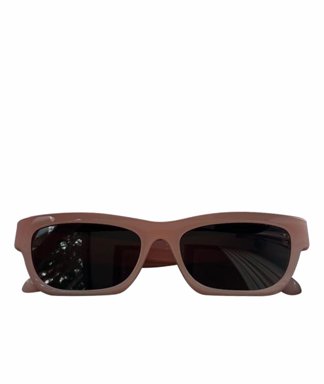 LINDA FARROW Розовые солнцезащитные очки, фото 1