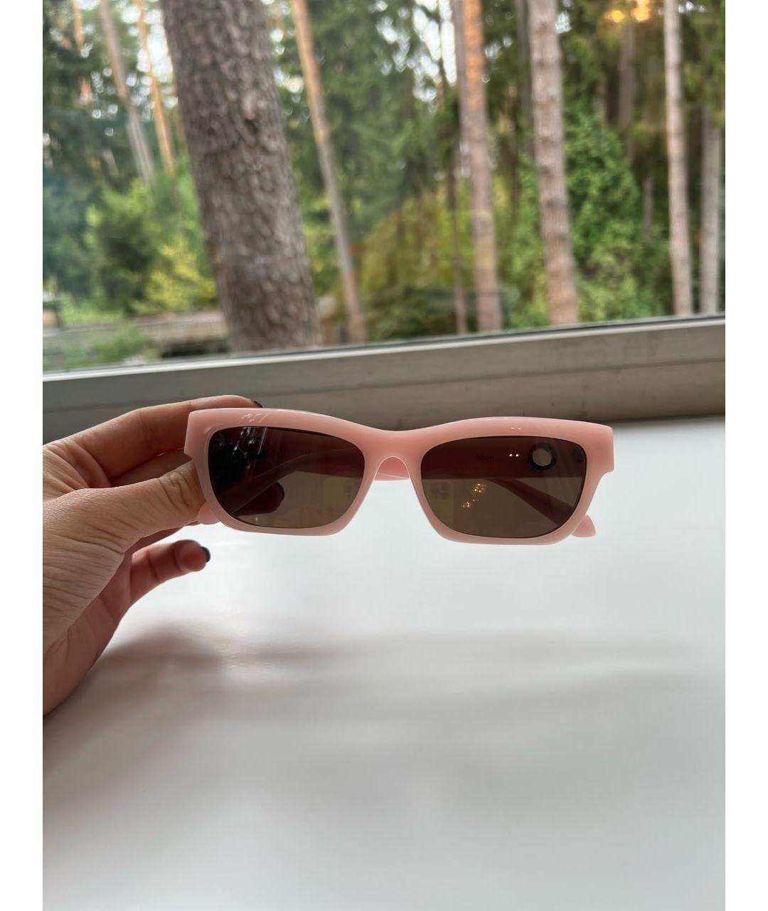 LINDA FARROW Розовые солнцезащитные очки, фото 2