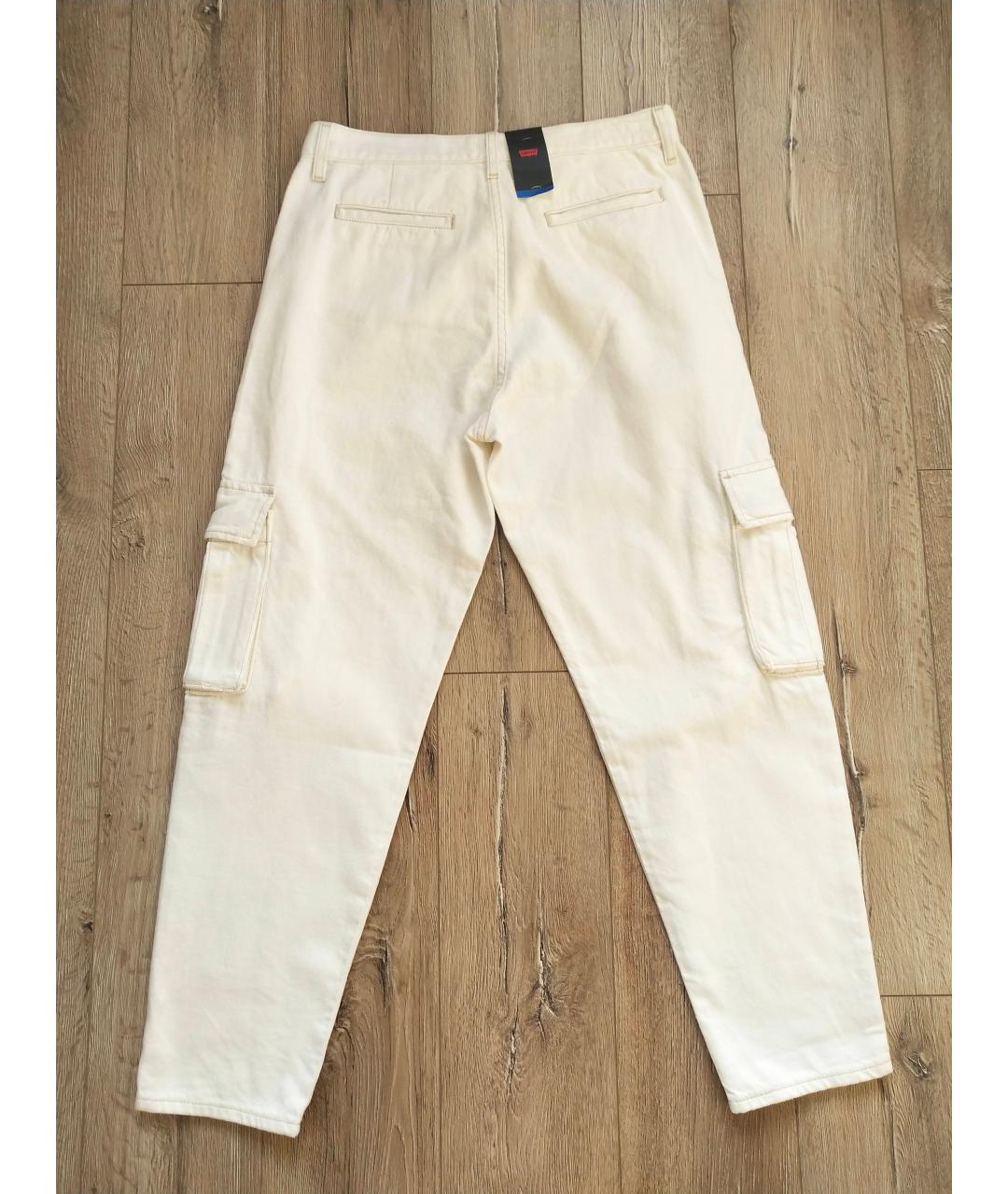 LEVI'S Белые прямые джинсы, фото 2