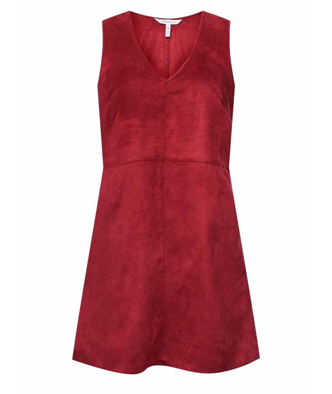 BCBG MAXAZRIA Красное полиэстеровое повседневное платье, фото 1