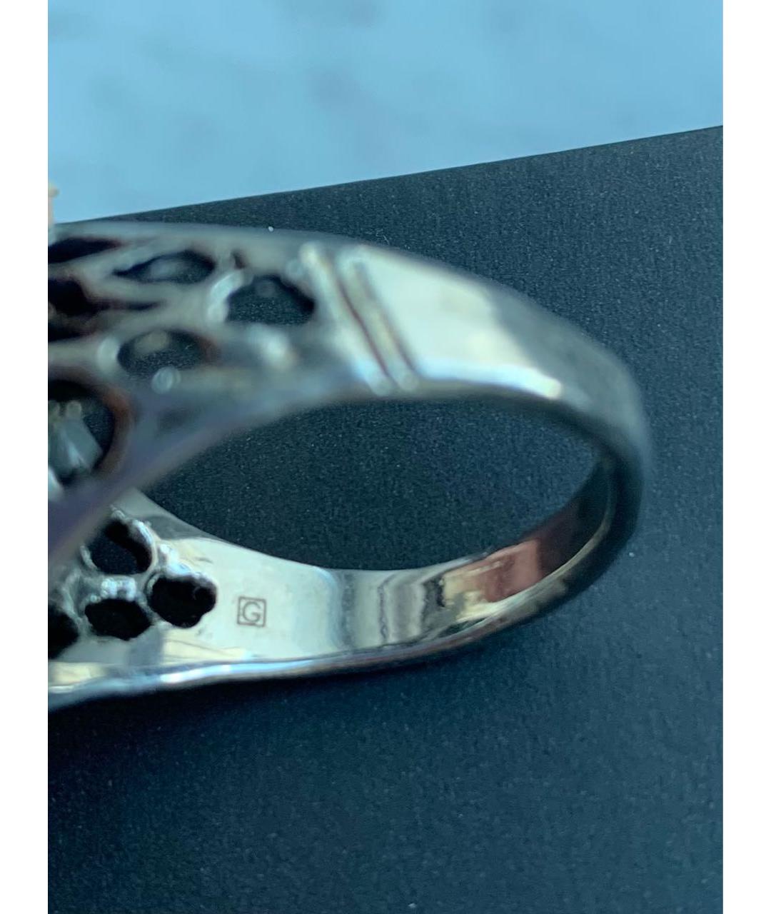 GUCCI Серебряное латунное кольцо, фото 7