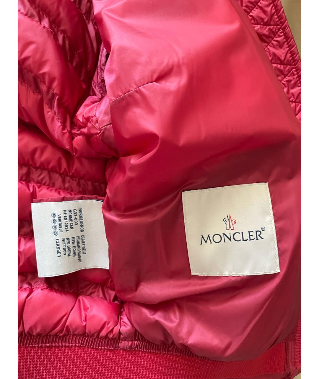 MONCLER Красная куртка, фото 6
