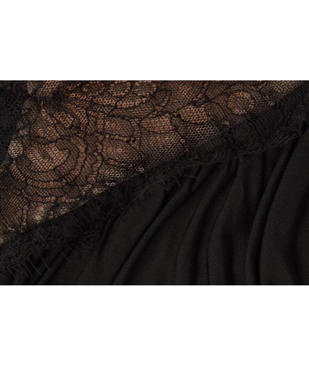 ROBERTO CAVALLI Черное вечернее платье, фото 2