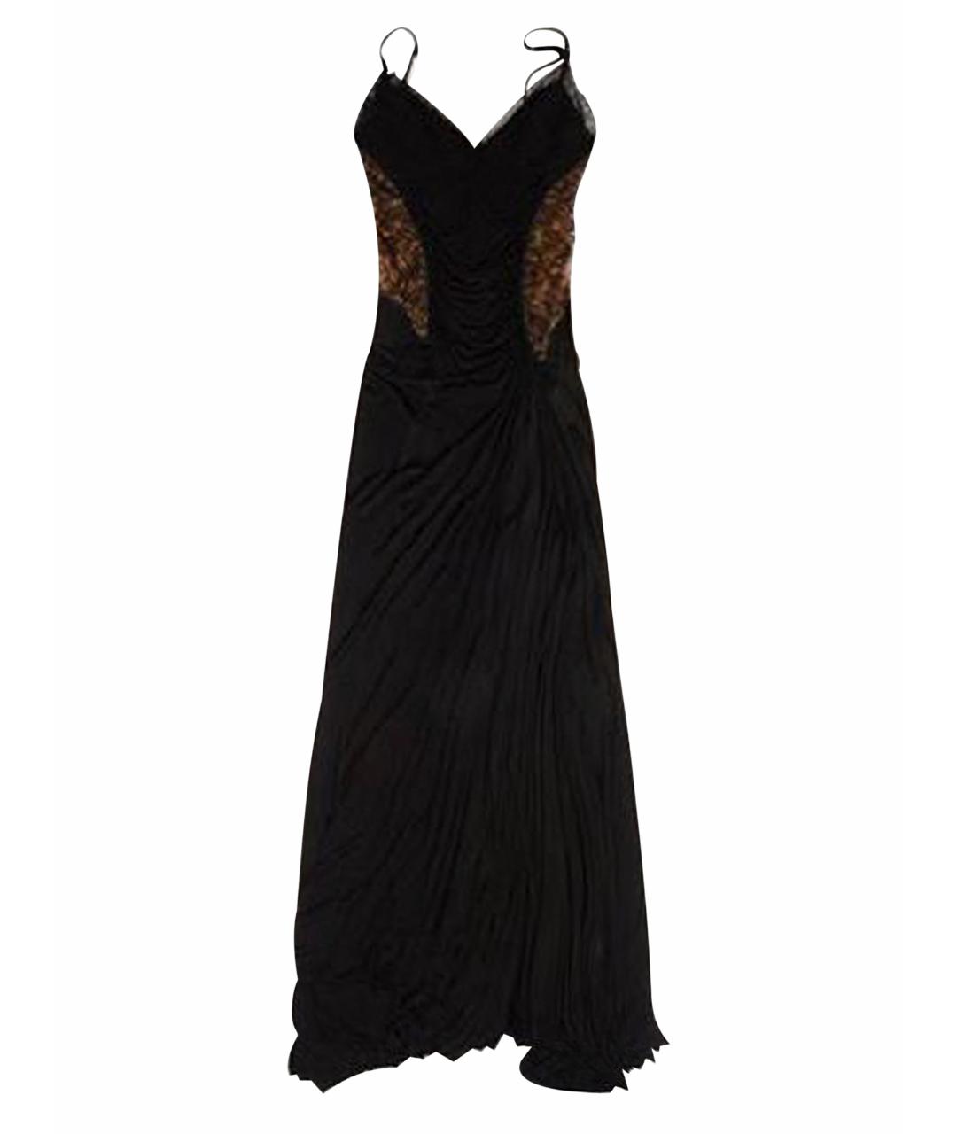 ROBERTO CAVALLI Черное вечернее платье, фото 1
