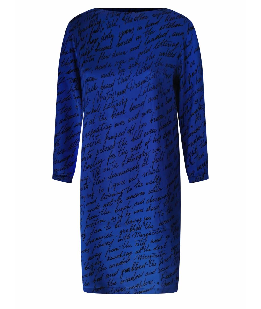 ALEXANDER TEREKHOV Синее повседневное платье, фото 1