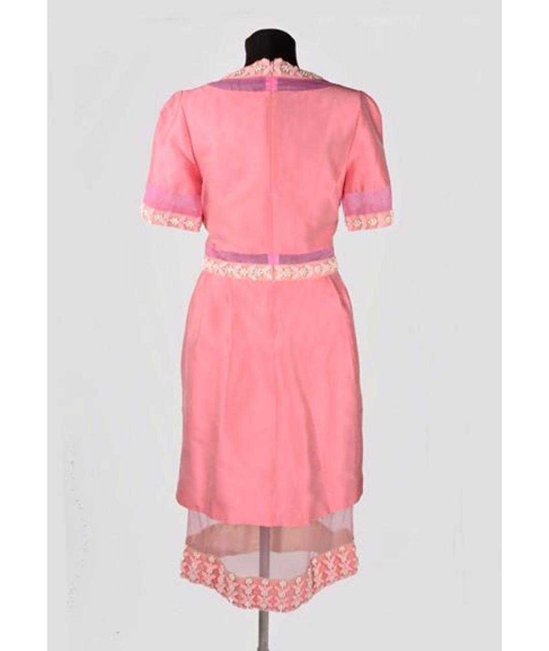 TATA NAKA Розовое повседневное платье, фото 2