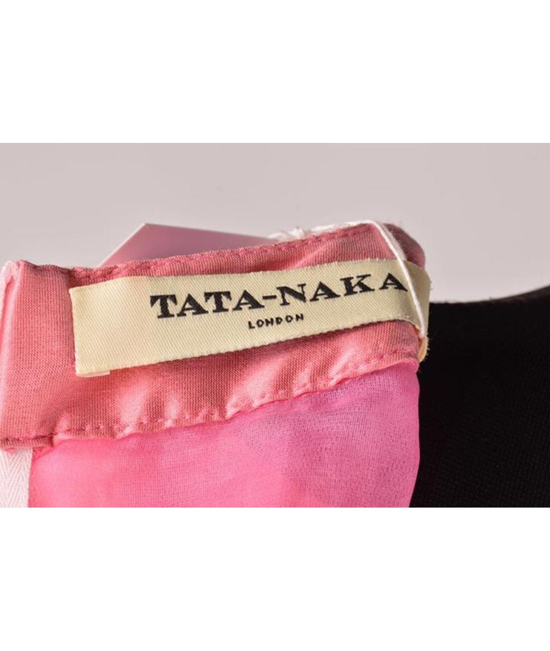 TATA NAKA Розовое повседневное платье, фото 3