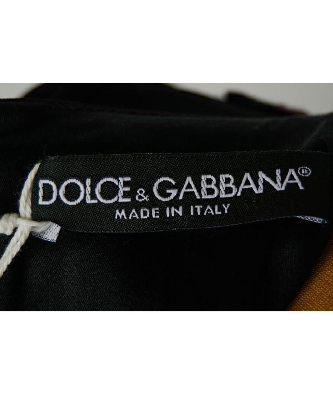 DOLCE&GABBANA Черное повседневное платье, фото 9