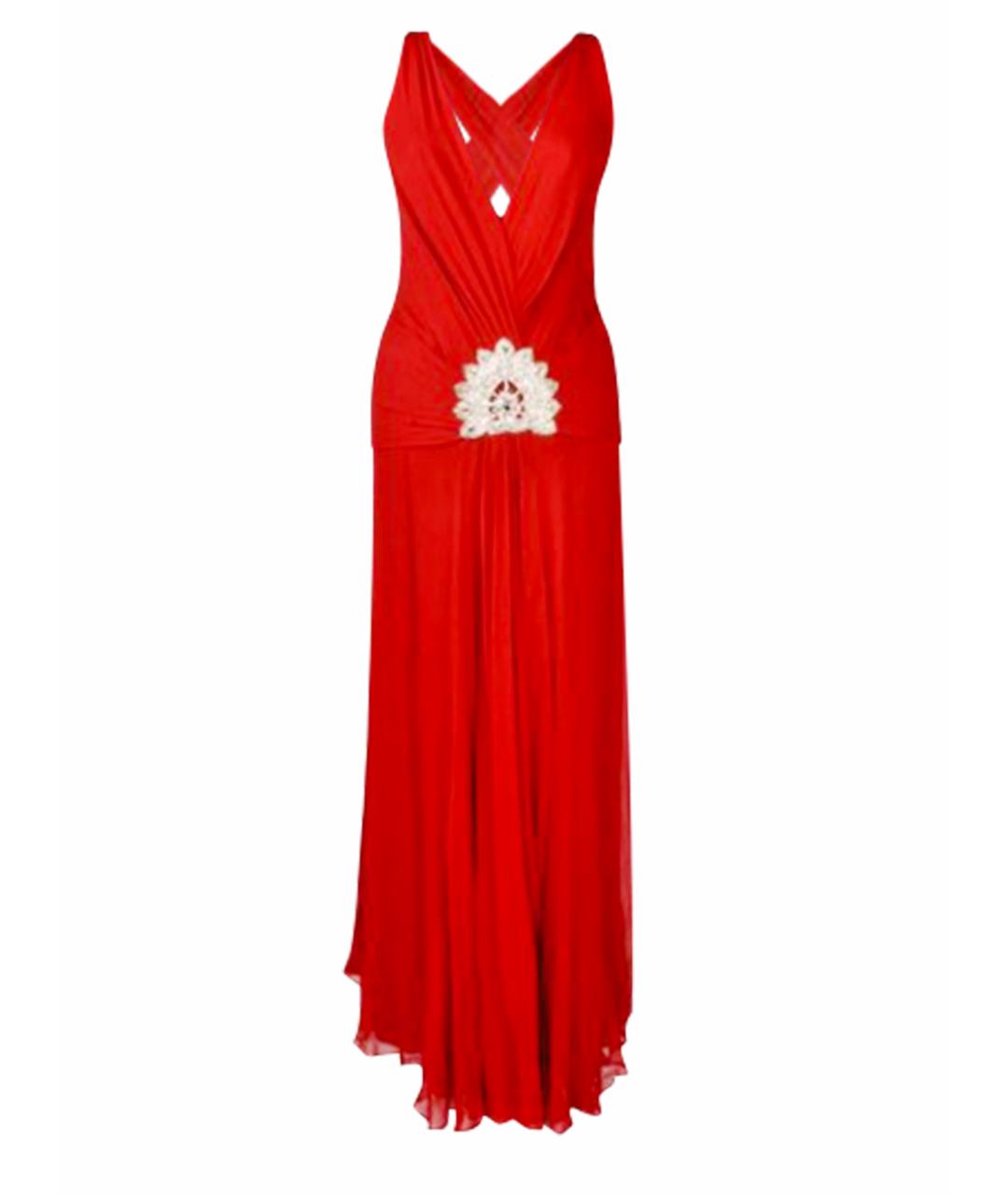 JENNY PACKHAM Красное вечернее платье, фото 1