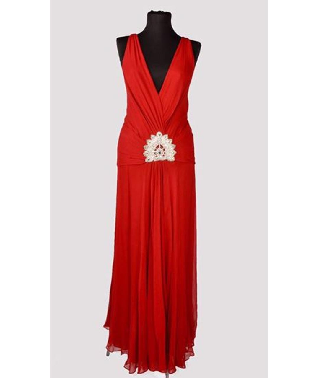 JENNY PACKHAM Красное вечернее платье, фото 5