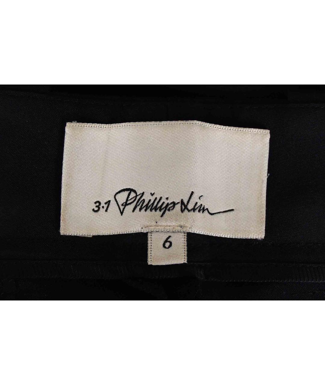 3.1 PHILLIP LIM Черные шорты, фото 3