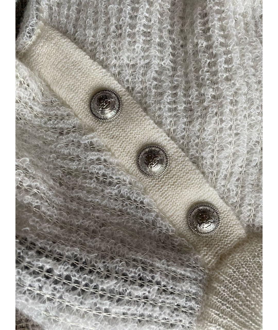 BALMAIN Белый джемпер / свитер, фото 2