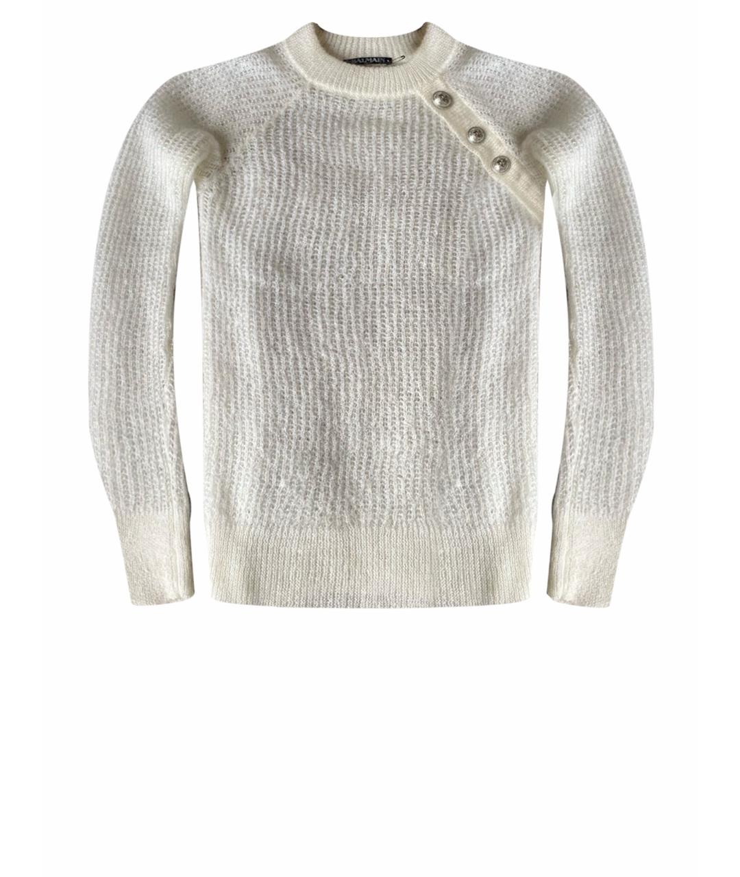 BALMAIN Белый джемпер / свитер, фото 1