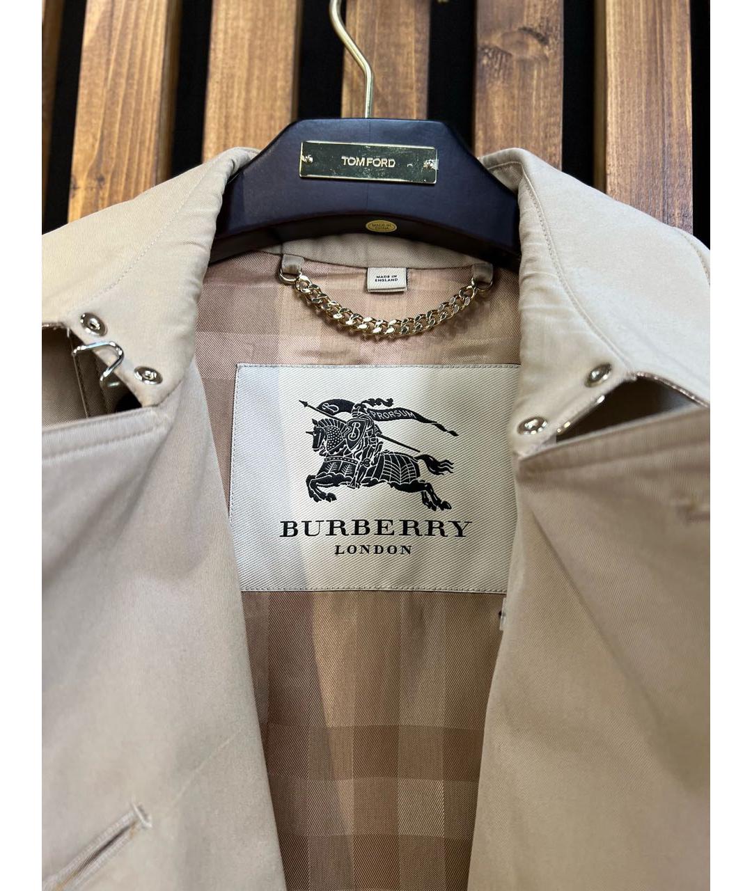 BURBERRY LONDON Тренч/плащ из экзотической кожи, фото 6