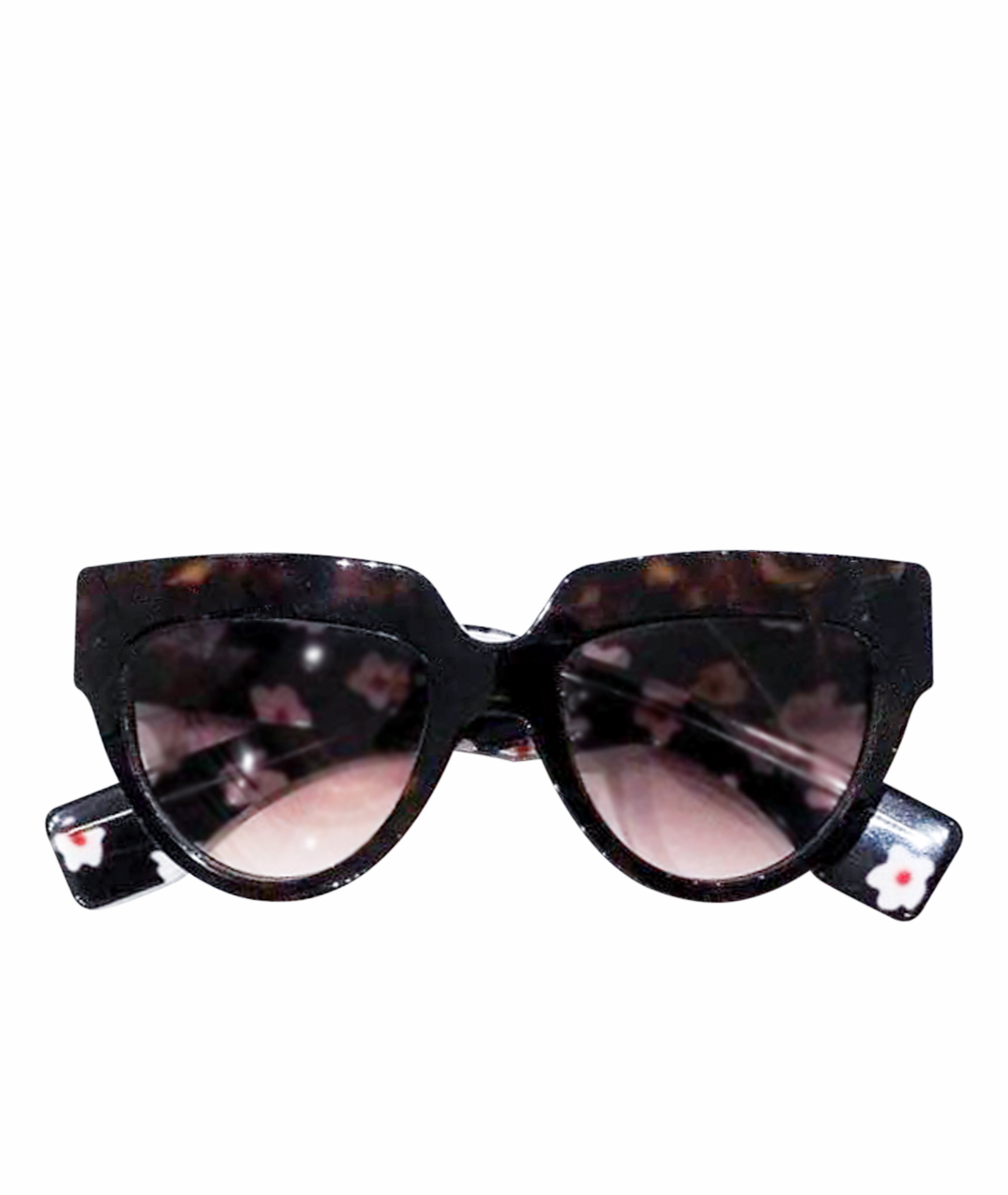 PRADA Бордовые пластиковые солнцезащитные очки, фото 1