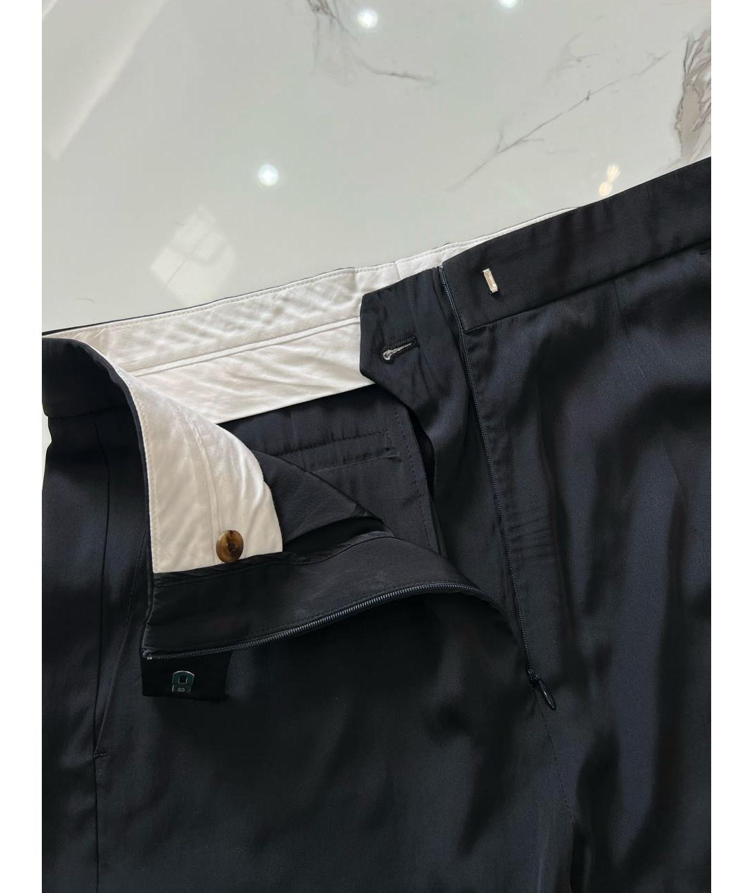 CELINE PRE-OWNED Черные ацетатные шорты, фото 3