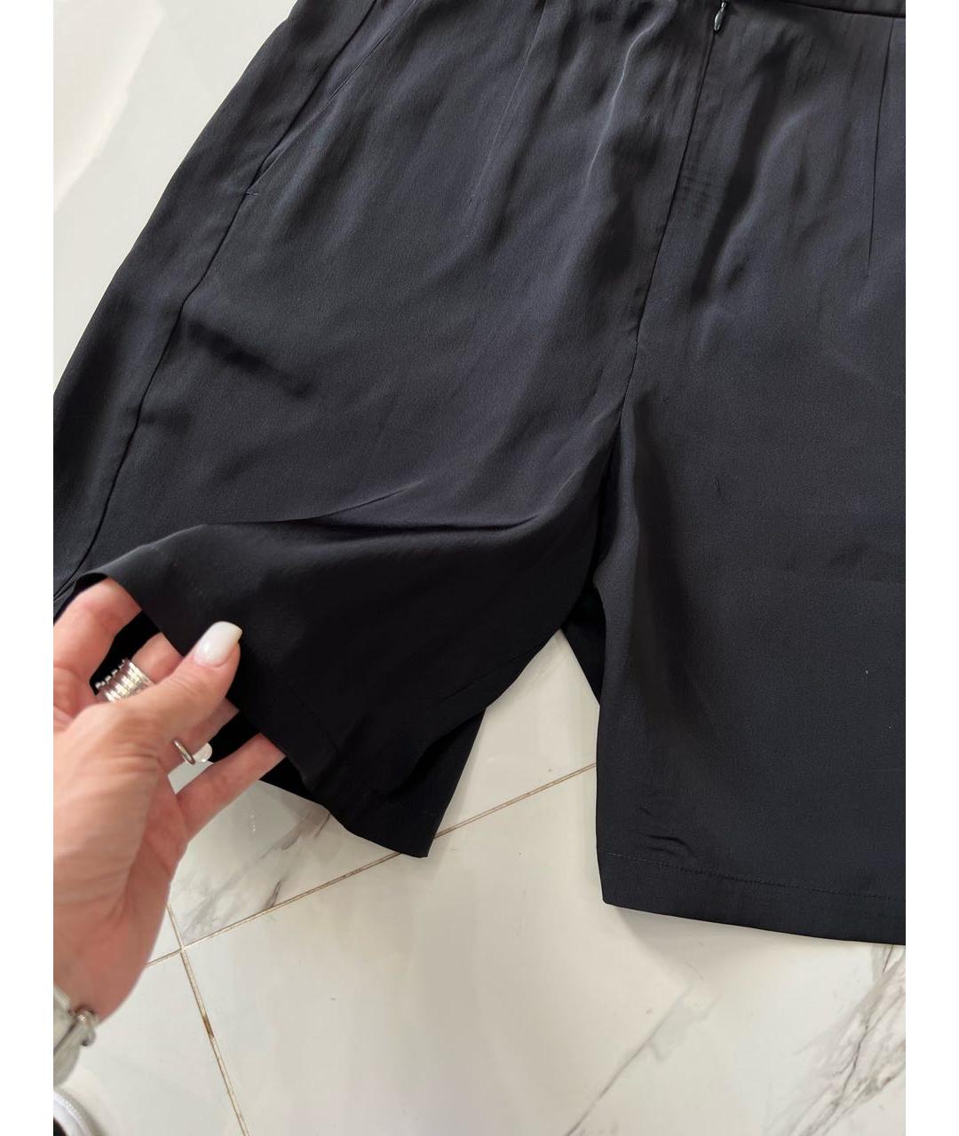 CELINE PRE-OWNED Черные ацетатные шорты, фото 2
