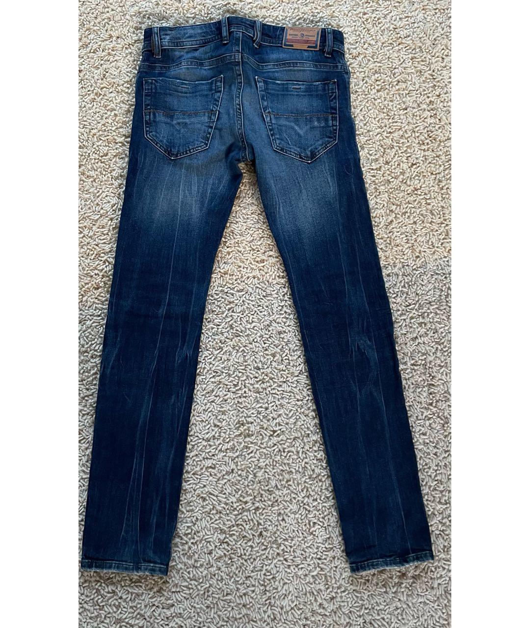 DIESEL Темно-синие хлопковые детские джинсы, фото 2