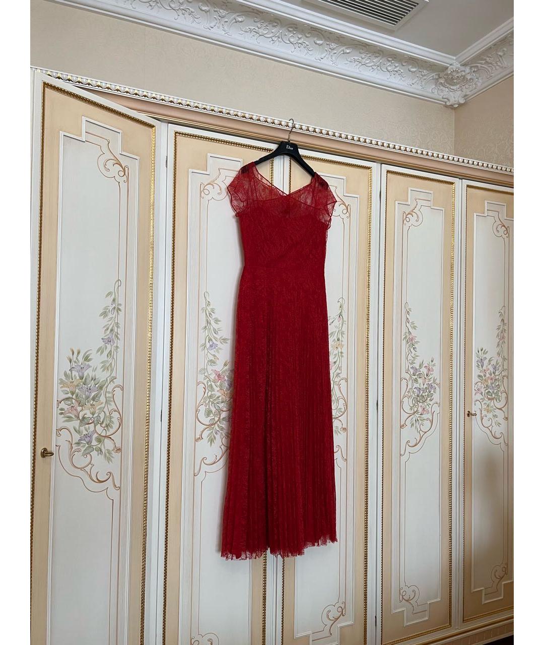 CHRISTIAN DIOR PRE-OWNED Красное вечернее платье, фото 7