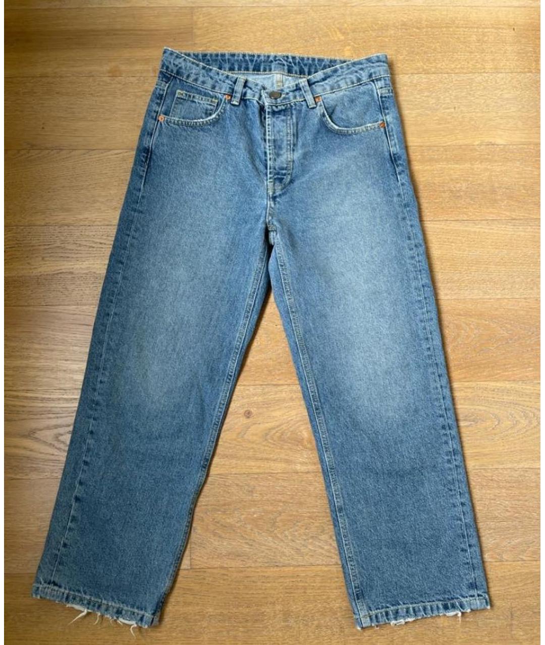 RAEY Голубые прямые джинсы, фото 5