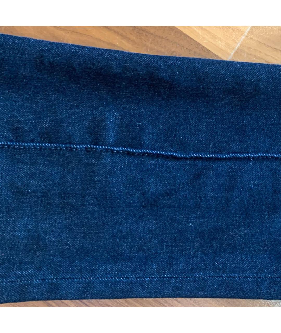 THE ROW Темно-синие джинсы слим, фото 2