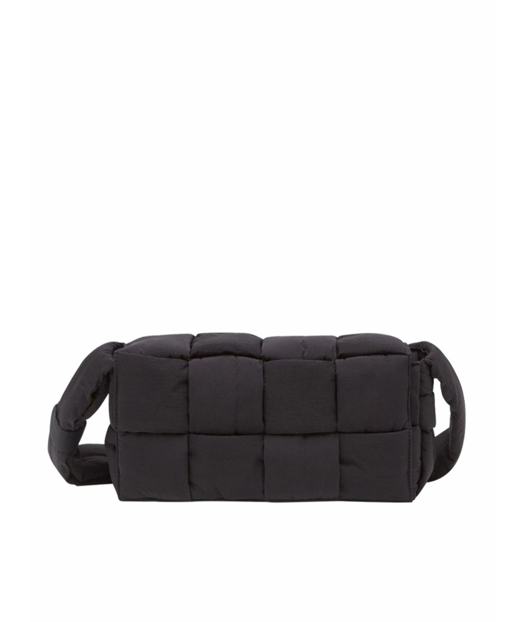 BOTTEGA VENETA Черная сумка на плечо, фото 10