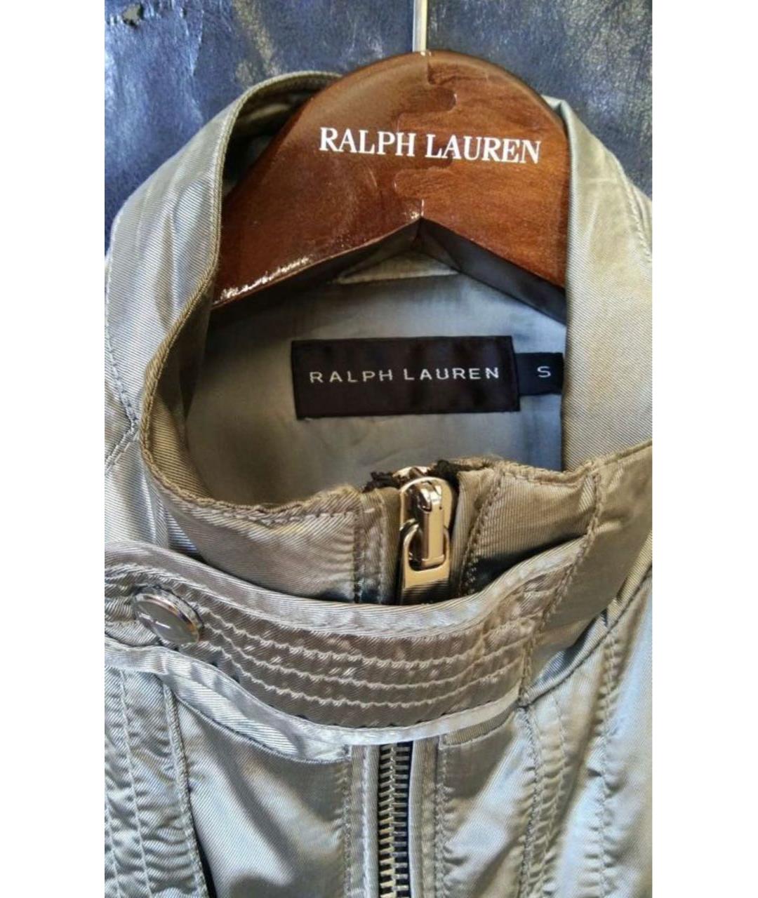 RALPH LAUREN Серебряная куртка, фото 3
