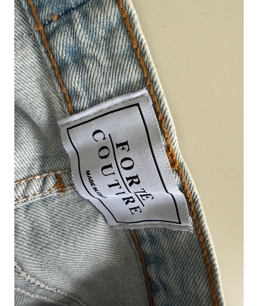 FORTE COUTURE Синие хлопковые шорты, фото 5
